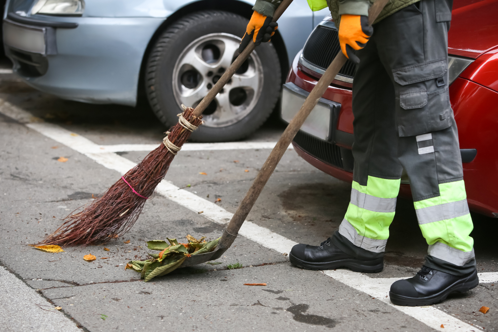 Parking Lot Sweeping